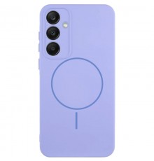 Чохол Silicone Cover Lakshmi Full Camera (AA) with MagFit для Samsung Galaxy S23+ Бузковий / Dasheen