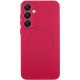 Чохол Silicone Cover Lakshmi Full Camera (AA) with MagFit для Samsung Galaxy S24 Червоний / Rose Red