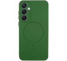 Чохол Silicone Cover Lakshmi Full Camera (AA) with MagFit для Samsung Galaxy S24 Зелений / Dark green