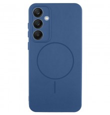 Чохол Silicone Cover Lakshmi Full Camera (AA) with MagFit для Samsung Galaxy S24 FE Синій / Navy blue