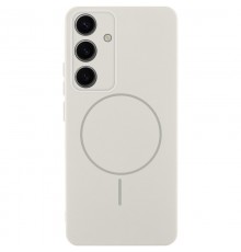 Чохол Silicone Cover Lakshmi Full Camera (AA) with MagFit для Samsung Galaxy S24+ Білий / White