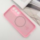 Чохол Silicone Cover Lakshmi Full Camera (AA) with MagFit для Samsung Galaxy S24+ Рожевий / Light pink