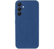 Чохол Silicone Cover Lakshmi Full Camera (AA) with MagFit для Samsung Galaxy S25 Синій / Navy blue