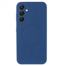 Чохол Silicone Cover Lakshmi Full Camera (AA) with MagFit для Samsung Galaxy S25 Синій / Navy blue