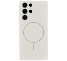 Чохол Silicone Cover Lakshmi Full Camera (AA) with MagFit для Samsung Galaxy S25 Ultra Білий / White