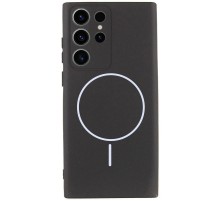 Чохол Silicone Cover Lakshmi Full Camera (AA) with MagFit для Samsung Galaxy S25 Ultra Чорний / Black
