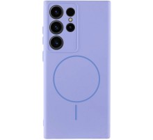 Чохол Silicone Cover Lakshmi Full Camera (AA) with MagFit для Samsung Galaxy S25 Ultra Бузковий / Dasheen
