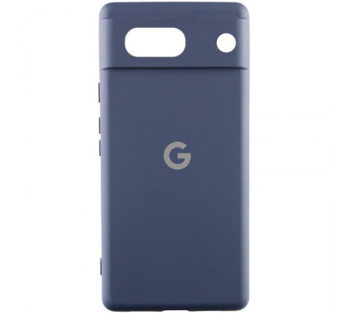 Чохол Silicone Cover Lakshmi Full Camera (AA) with logo для Google Pixel 9a Синій / Midnight blue Чохол Silicone Cover Lakshmi Full Camera (AA) with logo для Google Pixel 9a Синій / Midnight blue