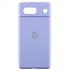 Чохол Silicone Cover Lakshmi Full Camera (AA) with logo для Google Pixel 9a Бузковий / Dasheen