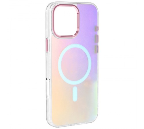 Чохол TPU Lunar Glow (MagFit) для Apple iPhone 16 Pro (6.3") Baby Pink Чохол TPU Lunar Glow (MagFit) для Apple iPhone 16 Pro (6.3") Baby Pink