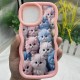 Чохол TPU Cloudy Pictures для Apple iPhone 11 (6.1") Kittens