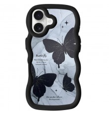 Чохол TPU Cloudy Pictures для Apple iPhone 16 (6.1") Butterflies