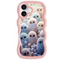 Чохол TPU Cloudy Pictures для Apple iPhone 16 (6.1") Owls