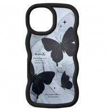 Чохол TPU Cloudy Pictures для Apple iPhone 16 Pro (6.3") Butterflies