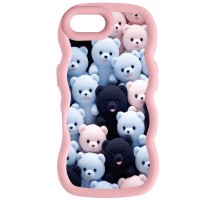 Чохол TPU Cloudy Pictures для Apple iPhone 16e (6.1") Bears