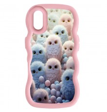 Чохол TPU Cloudy Pictures для Apple iPhone X / XS (5.8") Owls