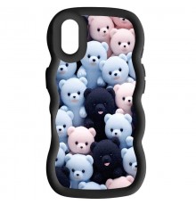 Чохол TPU Cloudy Pictures для Apple iPhone XR (6.1") Bears Black