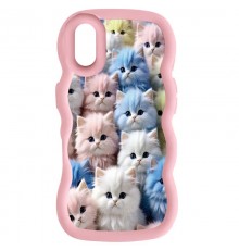 Чохол TPU Cloudy Pictures для Apple iPhone XR (6.1") Kittens