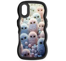 Чохол TPU Cloudy Pictures для Apple iPhone XR (6.1") Owls Black