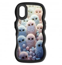 Чохол TPU Cloudy Pictures для Apple iPhone XR (6.1") Owls Black
