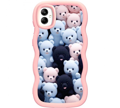 Чохол TPU Cloudy Pictures для Samsung Galaxy A05 Bears Чохол TPU Cloudy Pictures для Samsung Galaxy A05 Bears