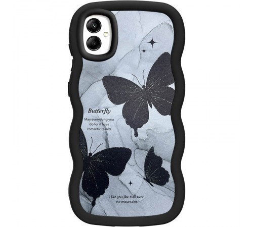Чохол TPU Cloudy Pictures для Samsung Galaxy A05 Butterflies Чохол TPU Cloudy Pictures для Samsung Galaxy A05 Butterflies