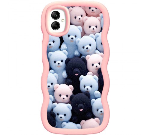 Чохол TPU Cloudy Pictures для Samsung Galaxy A06 Bears Чохол TPU Cloudy Pictures для Samsung Galaxy A06 Bears