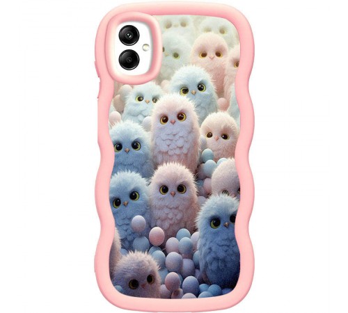 Чохол TPU Cloudy Pictures для Samsung Galaxy A06 Owls Чохол TPU Cloudy Pictures для Samsung Galaxy A06 Owls