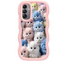 Чохол TPU Cloudy Pictures для Samsung Galaxy A25 5G Kittens