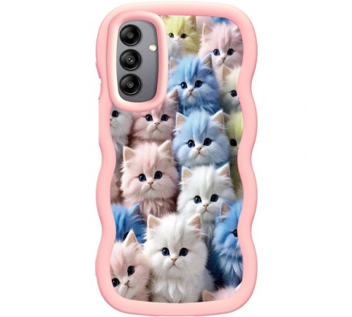 Чохол TPU Cloudy Pictures для Samsung Galaxy A26 5G Kittens Чохол TPU Cloudy Pictures для Samsung Galaxy A26 5G Kittens