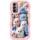 Чохол TPU Cloudy Pictures для Samsung Galaxy A26 5G Kittens