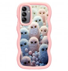 Чохол TPU Cloudy Pictures для Samsung Galaxy A55 Owls