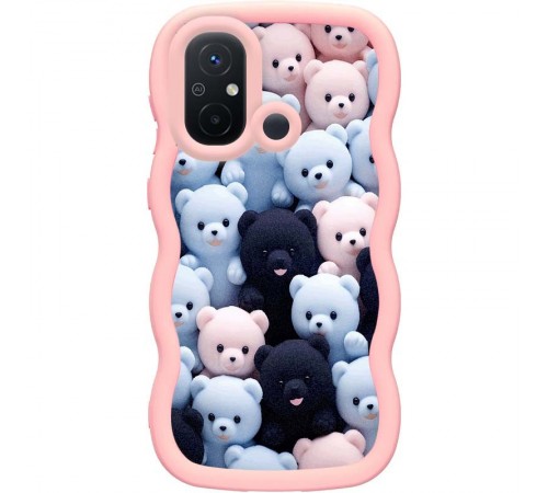 Чохол TPU Cloudy Pictures для Xiaomi Redmi 12C / Poco C55 Bears