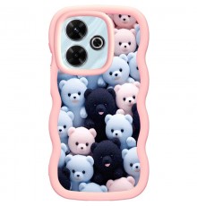 Чохол TPU Cloudy Pictures для Xiaomi Redmi 13 4G/5G / Poco M6 4G Bears