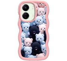 Чохол TPU Cloudy Pictures для Xiaomi Redmi 13C / Poco C65 Bears