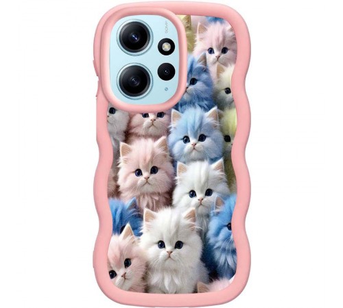Чохол TPU Cloudy Pictures для Xiaomi Redmi Note 12 4G Kittens Чохол TPU Cloudy Pictures для Xiaomi Redmi Note 12 4G Kittens