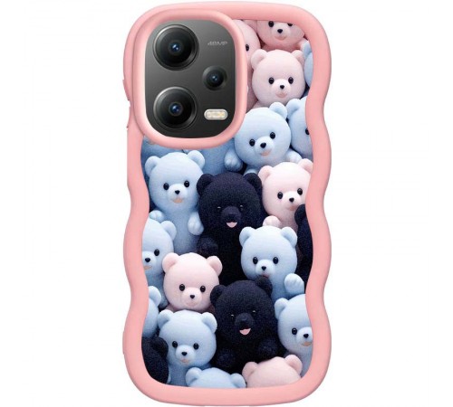 Чохол TPU Cloudy Pictures для Xiaomi Poco X5 5G / Redmi Note 12 5G Bears Чохол TPU Cloudy Pictures для Xiaomi Poco X5 5G / Redmi Note 12 5G Bears