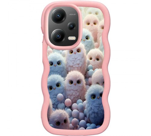 Чохол TPU Cloudy Pictures для Xiaomi Poco X5 5G / Redmi Note 12 5G Owls Чохол TPU Cloudy Pictures для Xiaomi Poco X5 5G / Redmi Note 12 5G Owls