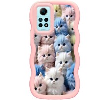 Чохол TPU Cloudy Pictures для Xiaomi Redmi Note 12 Pro 4G Kittens
