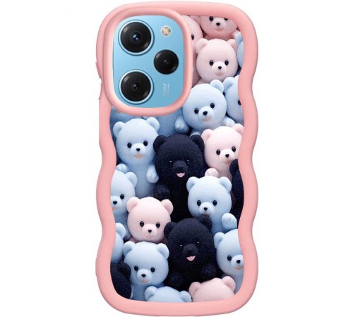 Чохол TPU Cloudy Pictures для Xiaomi Poco X5 Pro 5G / Note 12 Pro 5G Bears Чохол TPU Cloudy Pictures для Xiaomi Poco X5 Pro 5G / Note 12 Pro 5G Bears