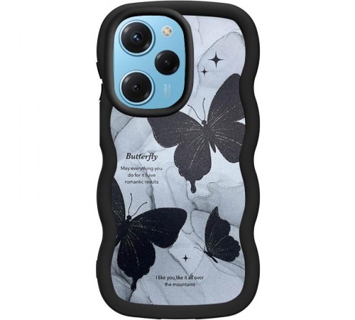 Чохол TPU Cloudy Pictures для Xiaomi Poco X5 Pro 5G / Note 12 Pro 5G Butterflies Чохол TPU Cloudy Pictures для Xiaomi Poco X5 Pro 5G / Note 12 Pro 5G Butterflies
