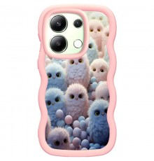 Чохол TPU Cloudy Pictures для Xiaomi Redmi Note 13 5G Owls