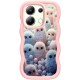 Чохол TPU Cloudy Pictures для Xiaomi Redmi Note 13 Pro 4G / Poco M6 Pro 4G Owls