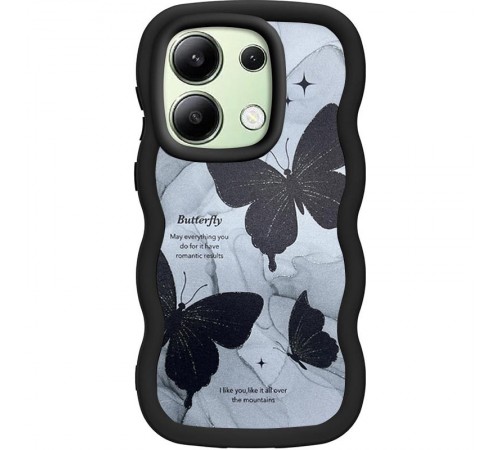 Чохол TPU Cloudy Pictures для Xiaomi Poco X6 / Note 13 Pro 5G Butterflies Чохол TPU Cloudy Pictures для Xiaomi Poco X6 / Note 13 Pro 5G Butterflies