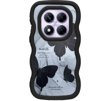 Чохол TPU Cloudy Pictures для Xiaomi Redmi Note 14 Pro 4G Butterflies