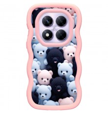 Чохол TPU Cloudy Pictures для Xiaomi Redmi Note 14 Pro 5G / Poco X7 Bears