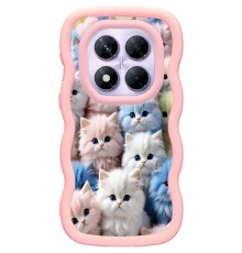 Чохол TPU Cloudy Pictures для Xiaomi Redmi Note 14 Pro 5G / Poco X7 Kittens