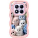 Чохол TPU Cloudy Pictures для Xiaomi Redmi Note 14 Pro 5G / Poco X7 Kittens