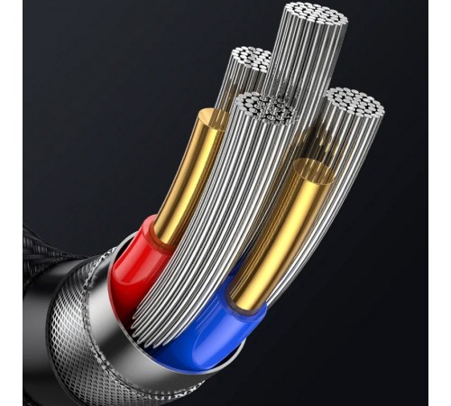 Дата кабель Usams US-SJ741 Digital Display HX Ser. Type-C to Lightning 30W (1.2m) Tarnish