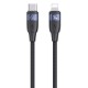 Дата кабель Usams US-SJ635 U85 Type-C to Lightning 30W (2m) Black